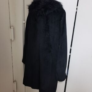 Rampage Black Dress Coat Size Large